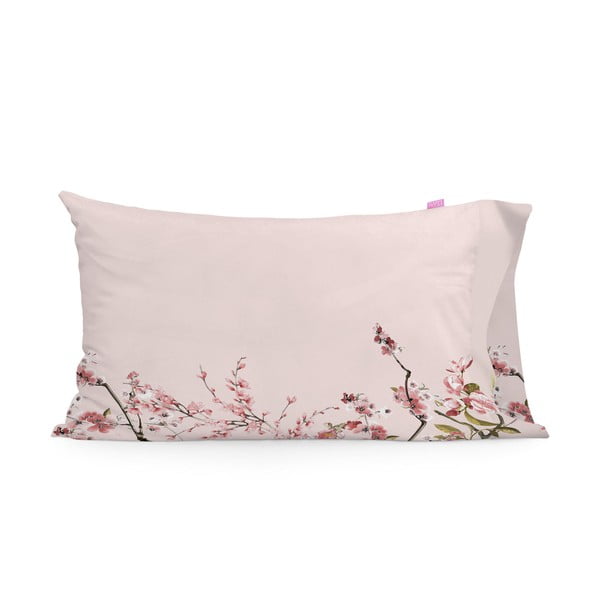 Set di 2 federe in cotone Basic Rose, 50 x 75 cm Chinoiserie - Happy Friday