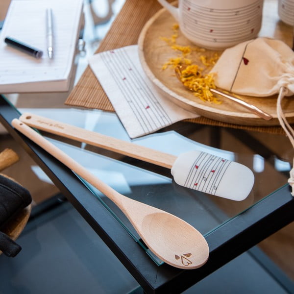 Set di utensili da cucina in legno 2 pz – Orion-image-1