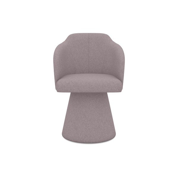 Sedia da pranzo lavanda in imbottito Kanoa – Makamii-image-1