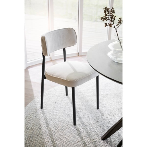 Sedie da pranzo beige in set di 2 Paisley - Rowico-image-1