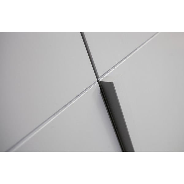 Armadio modulare in legno di pino grigio 142x215 cm Pure - WOOOD-image-1