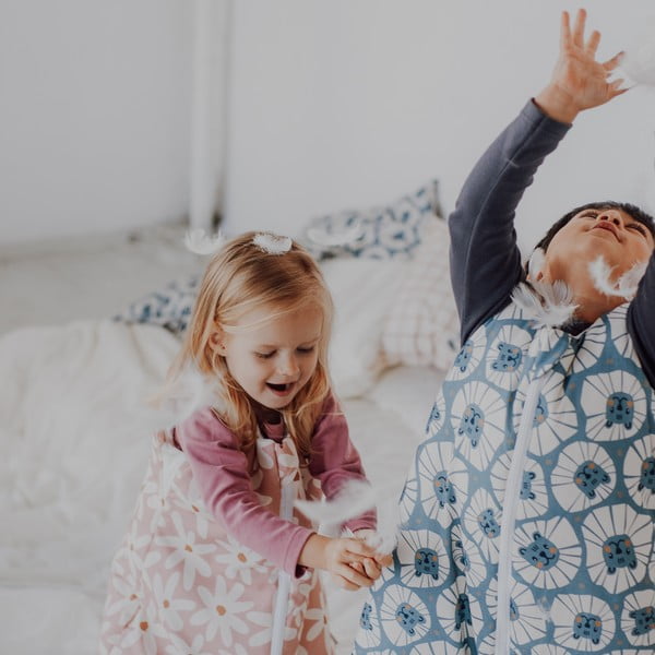 Sacco a pelo per bambini Blush Daisies - Malomi Kids-image-3