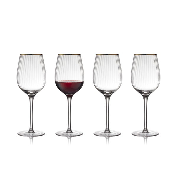 Set di bicchieri da vino 300 ml 4 pz Palermo – Lyngby Glas