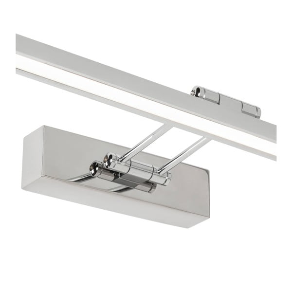 Lampada da parete con luce LED in argento Picabia - SULION-image-1