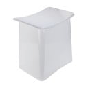 Sgabello bianco con vano portaoggetti , 33 l Wing - Wenko