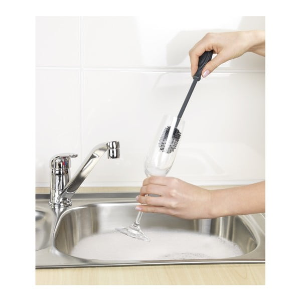 Spazzola di lavaggio in silicone, lunghezza 25 cm - Wenko-image-1
