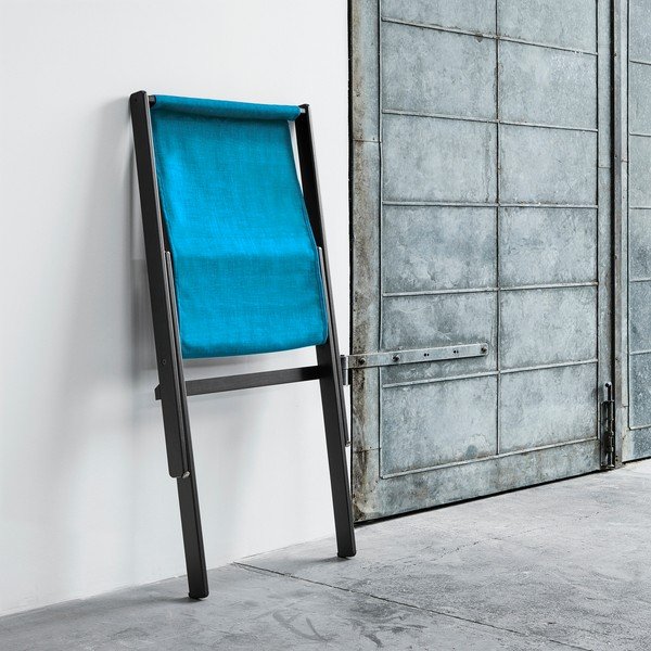 Skládací křeslo Karup Boogie Black/Horizon Blue-image-1