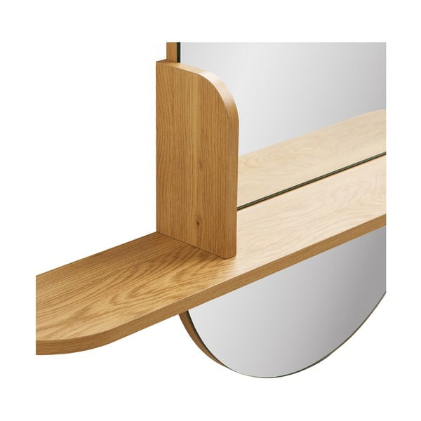 Specchio da parete con ripiano  92x94,5 cm Barco – House Nordic-image-4