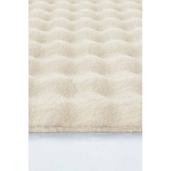Tappeto avorio lavabile 100x250 cm Bubble Emarald – Mila Home-image-4