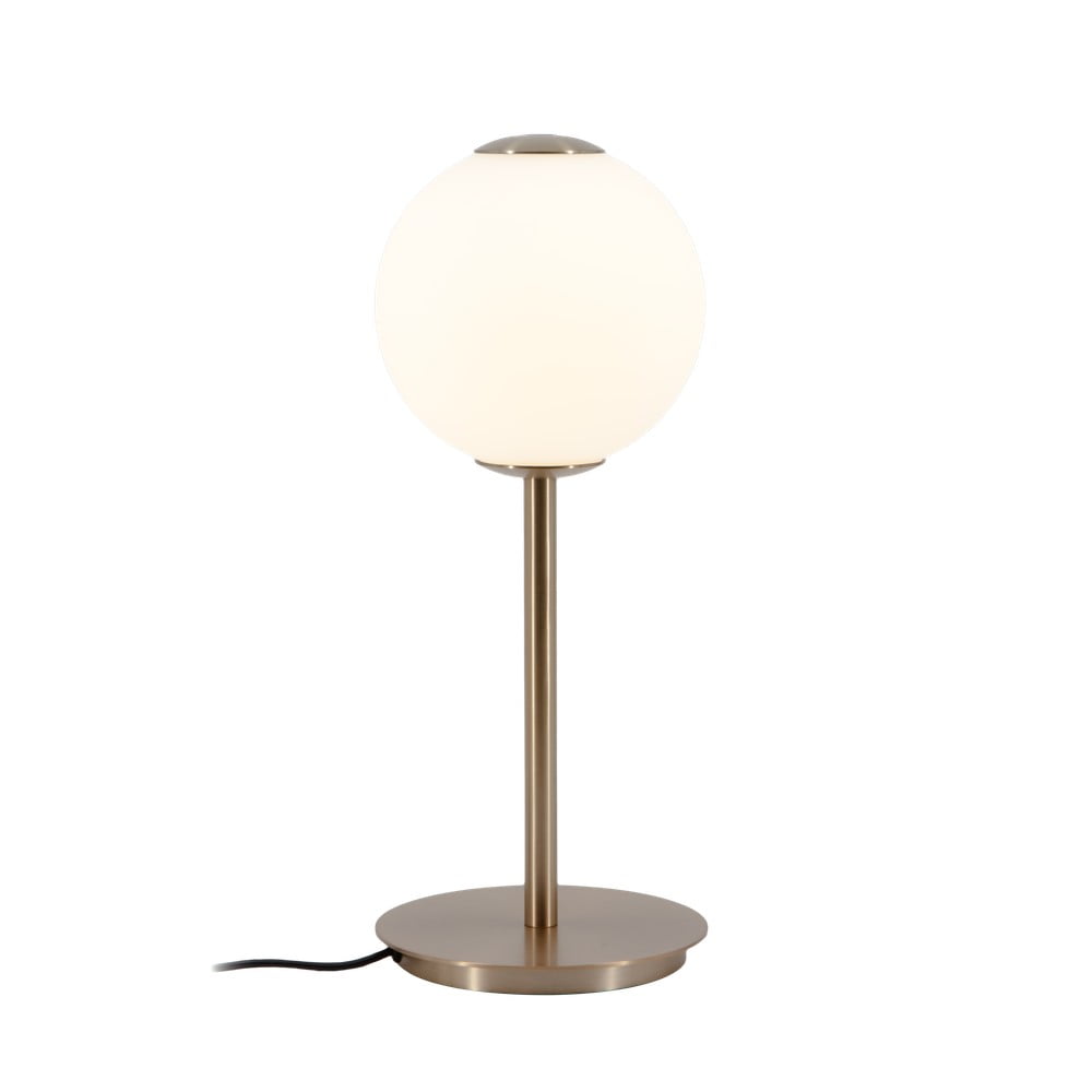 Lampada da tavolo LED color ottone in metallo con paralume in vetro con intensità regolabile (altezza totale 37 cm) Audrey Table – UMAGE | Abat-jour e lampade da tavolo