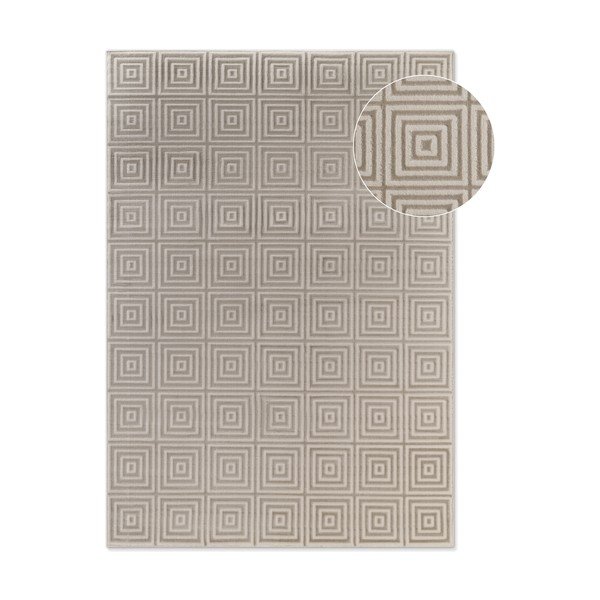 Tappeto beige/color crema 120x170 cm Perles Tourmaline – Elle Decoration