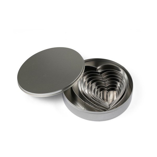 Set di stampi a forma di cuore 9 pz Heart - Blomsterbergs-image-1