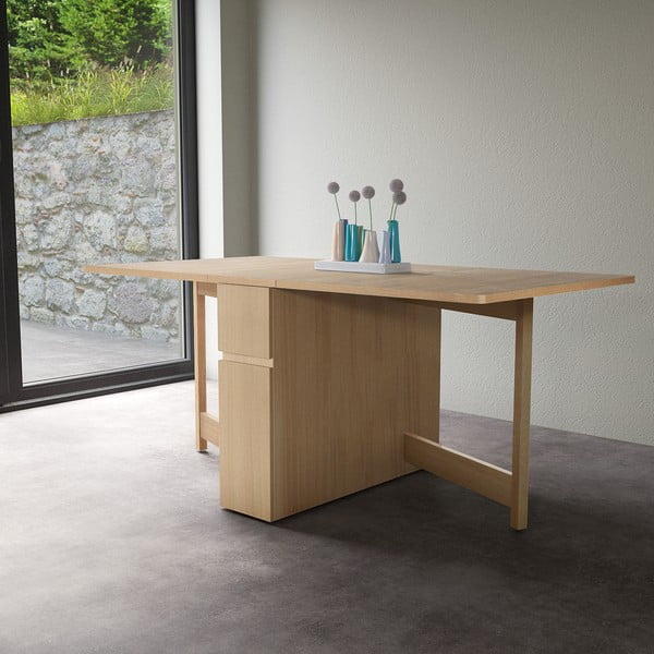 Tavolo da pranzo pieghevole 170x90 cm Kungla - Woodman-image-1