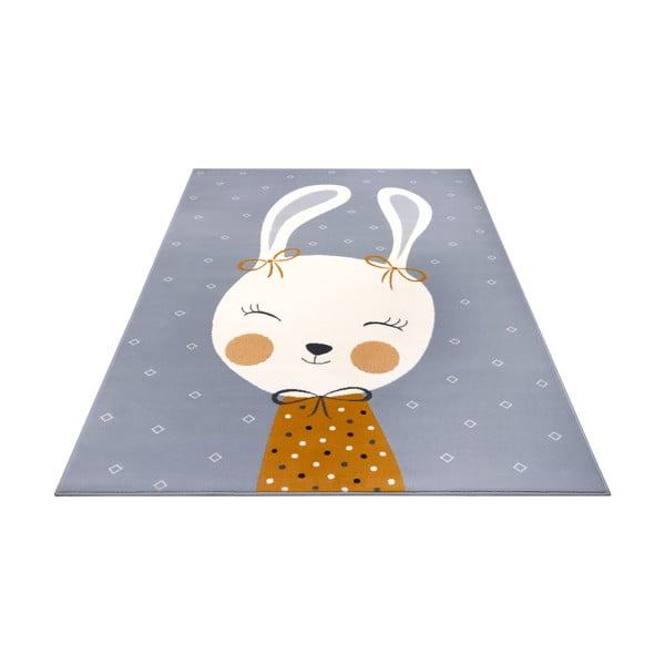 Tappeto grigio per bambini 150x80 cm Bunny Polly - Hanse Home-image-2