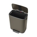Bidone grigio in acciaio 60 l Bo - Brabantia