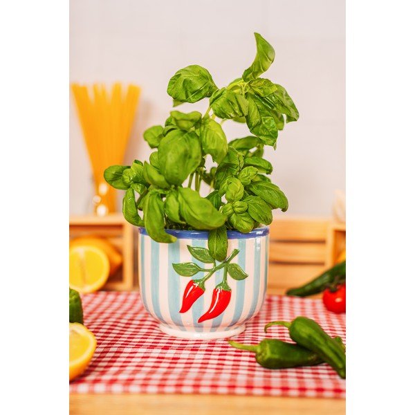 Coprivaso in ceramica ø 12 cm Chilli – Sass & Belle-image-1