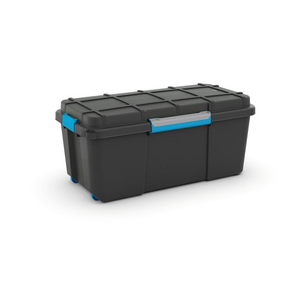 Scatola con coperchio nera in plastica 78x39,5x35 cm Scuba Box – KIS