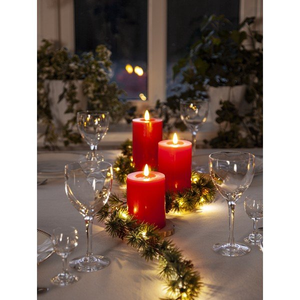 Candela LED (altezza 15 cm) Flamme Flow - Star Trading-image-2