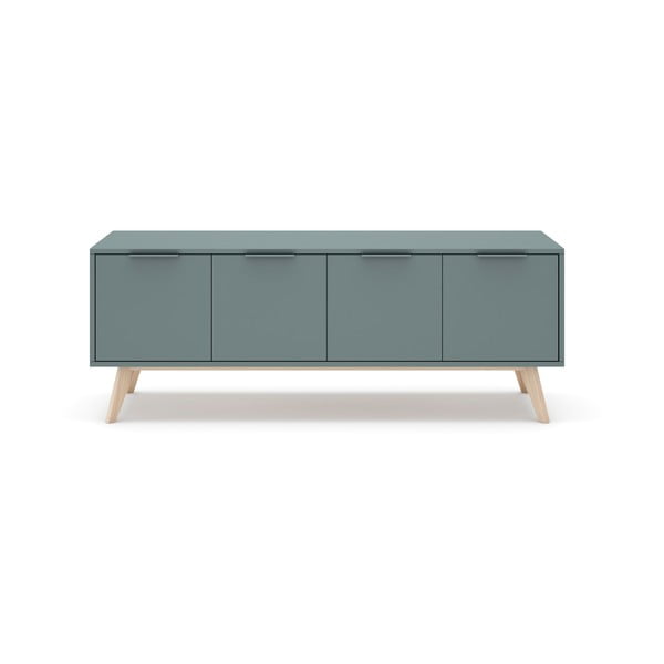 Mobile TV verde-grigio 140x53 cm Pisco - Marckeric