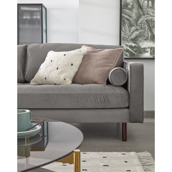 Federa bianca, 45 x 45 cm Meri - Kave Home-image-3