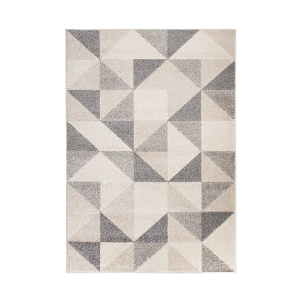 Tappeto grigio e beige Urban Triangle, 200 x 275 cm - Flair Rugs
