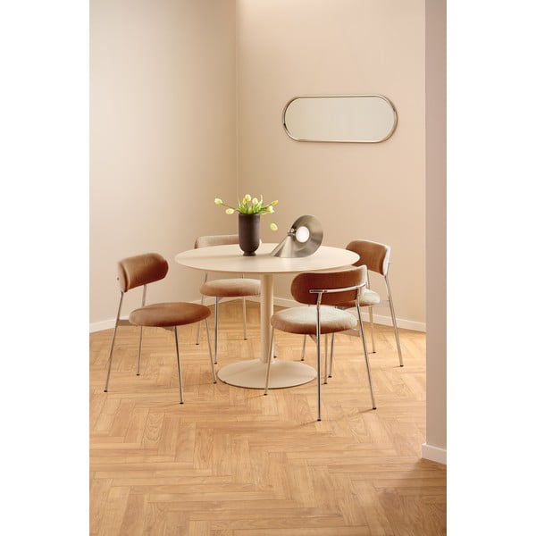 Sedia da pranzo color terracotta Lyric – Actona-image-1