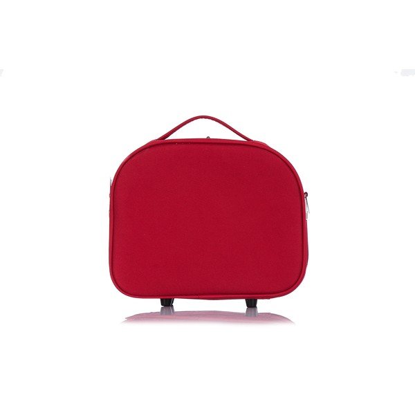 Valigetta rossa per cosmetici Anna, 10,3 l - LPB-image-3