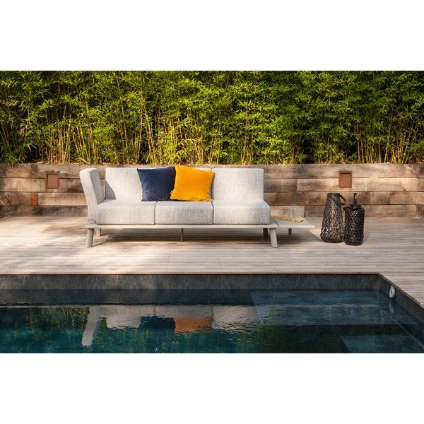 Divano da giardino grigio Spring - Ezeis-image-1
