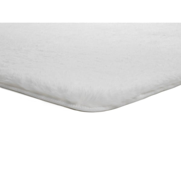 Tappeto bianco , 80 x 150 cm Alpaca Liso - Universal-image-2