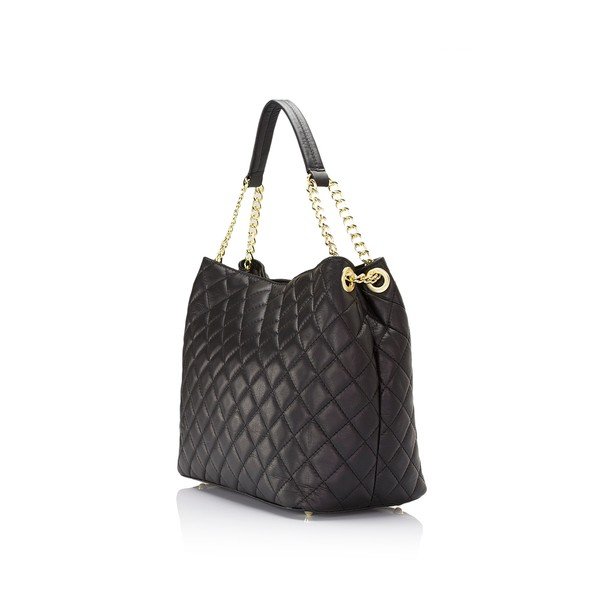 Borsa Liberata in pelle nera - Markese-image-2