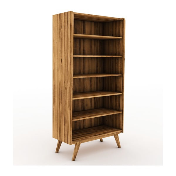 Libreria in legno di rovere 100x200 cm Retro - The Beds