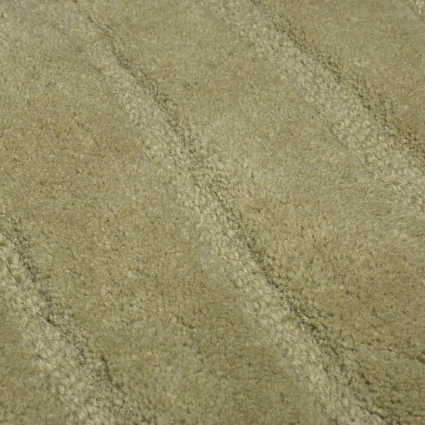 Passatoia in lana color kaki tessuto a mano 60x230 cm Mesmerise Sage - Flair Rugs-image-2