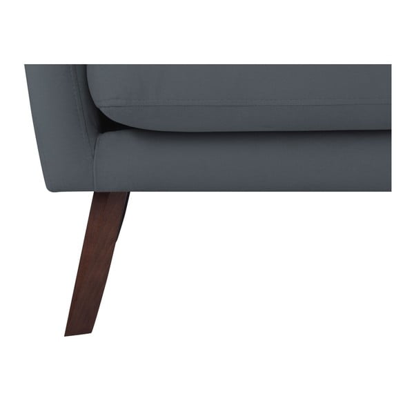 Divano a 2 posti grigio scuro Elena - Mazzini Sofas-image-4