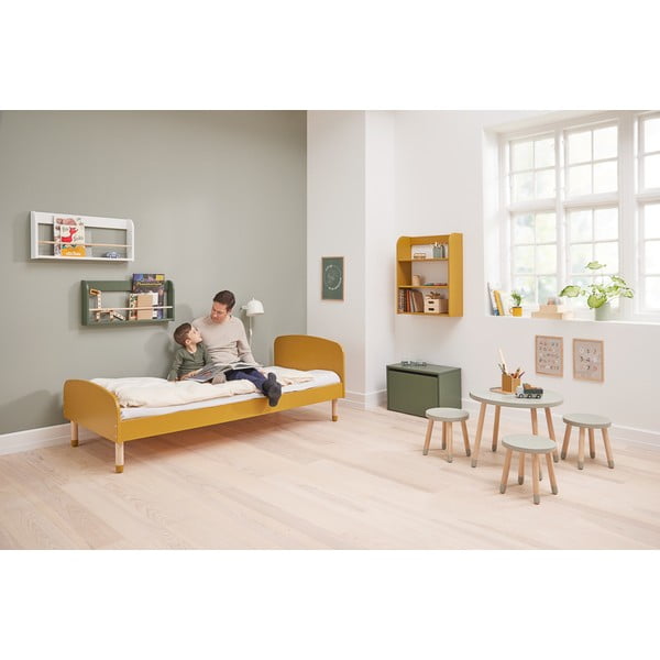 Tavolo per bambini verde chiaro , ø 60 cm Dots - Flexa-image-4