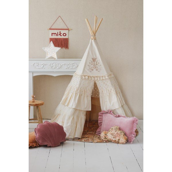 Tenda teepee per bambini Boho - Moi Mili-image-1