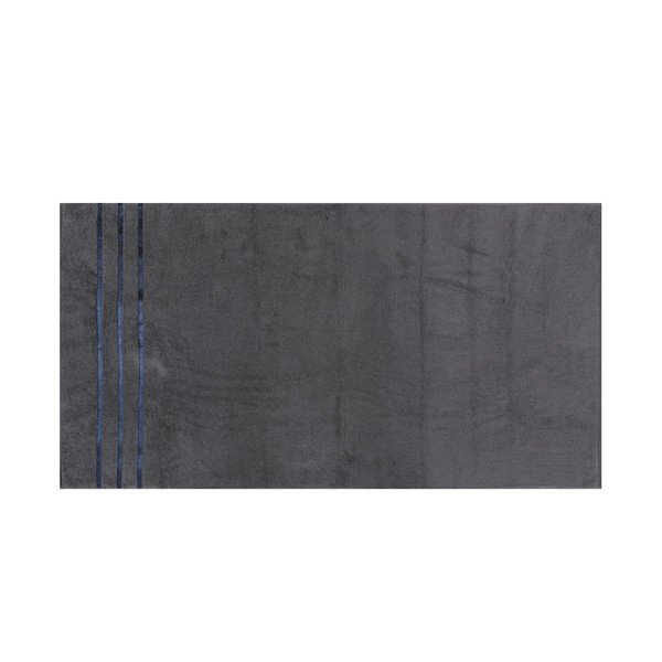Set di 2 asciugamani da bagno in cotone grigio, 70 x 140 cm Dolce - Foutastic-image-4