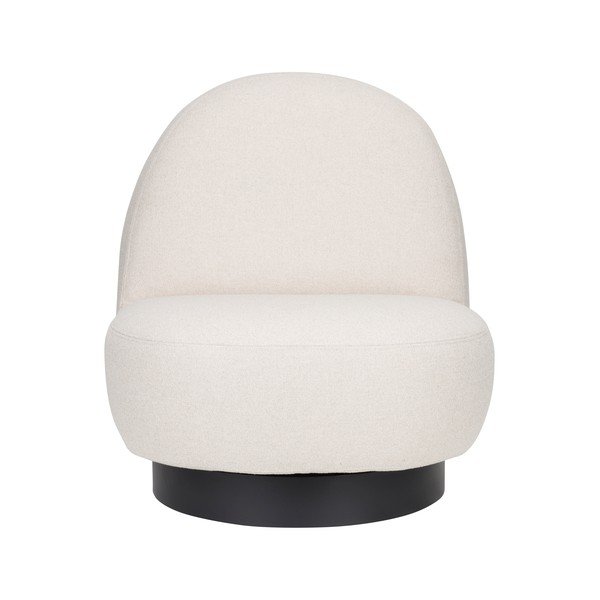 Poltrona color crema girevole Eden – Zuiver-image-1