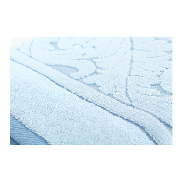 Set di asciugamani e teli da bagno blu Sultan - Foutastic-image-1