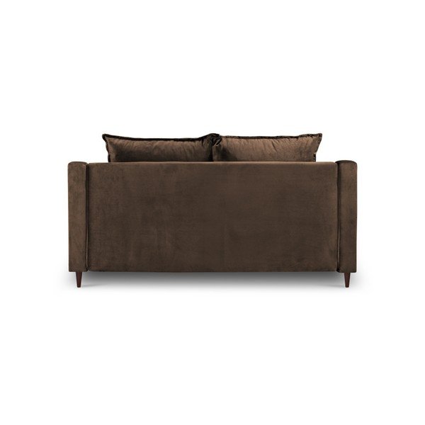 Divano in velluto marrone Freesia, 150 cm - Mazzini Sofas-image-3