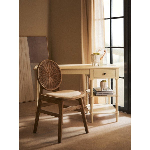 Scrivania in pino massiccio 55x116 cm Heritage – Premier Housewares-image-2
