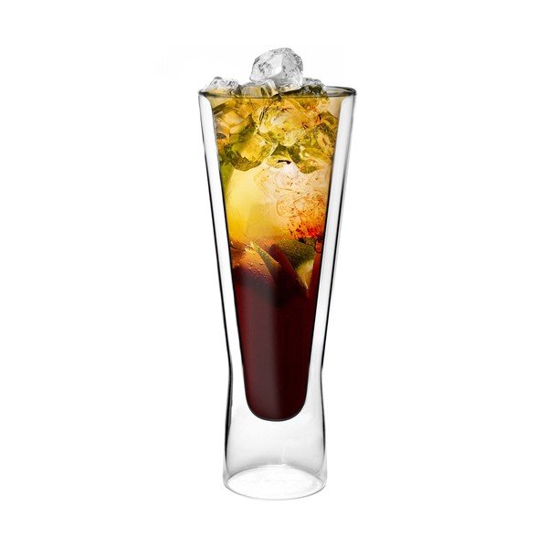 Dvojitá long sklenice Vialli Design Amo, 250 ml