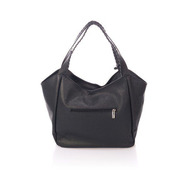 Borsa in pelle nera Lora - Giulia Massari-image-1