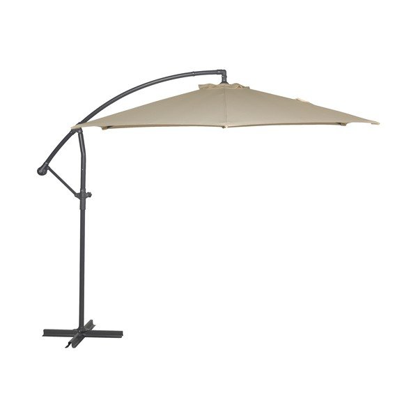 Ombrellone beige ø 300 cm Free Pole - Rojaplast