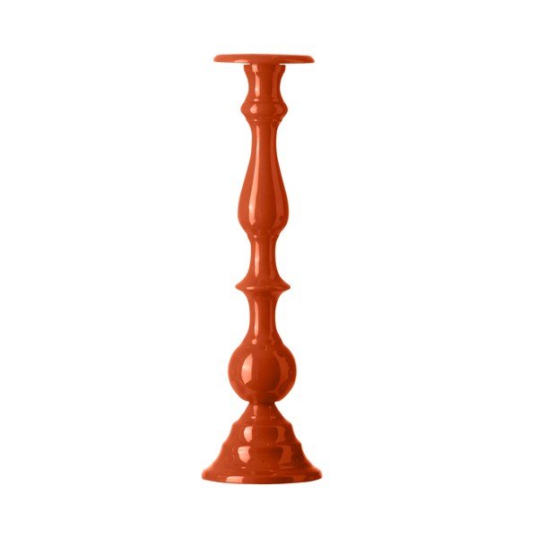 Stojan na svíčku Chunky Orange, 42 cm
