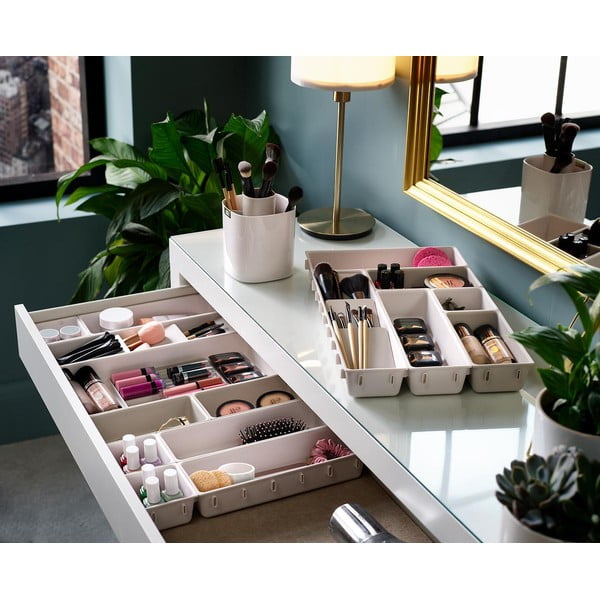 Organizzatori per bagno beige in set da 7 Viva - Joseph Joseph-image-3