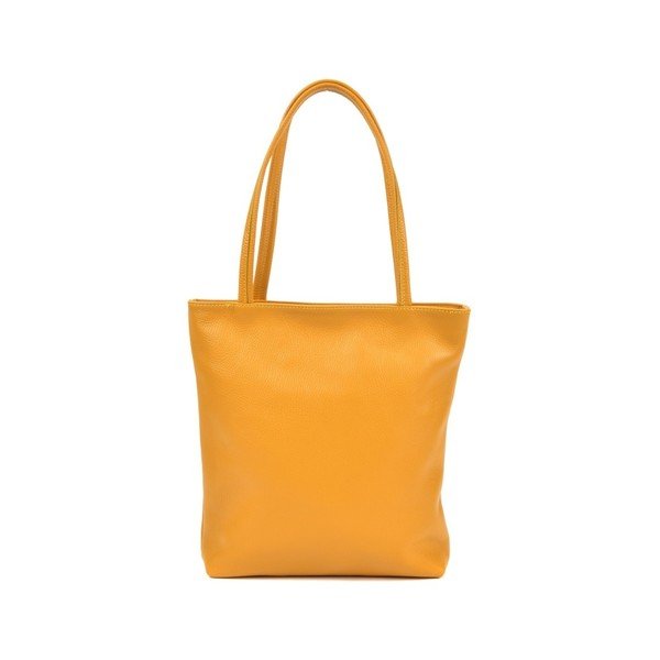 Borsa in pelle gialla Huniya - Roberta M-image-1