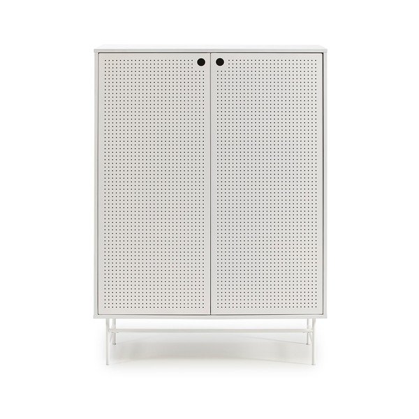 Armadio bianco 93x130 cm Punto - Teulat-image-3