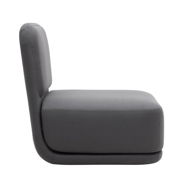Poltrona grigio scuro Medium Standby - Softline-image-3