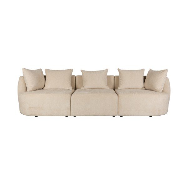 Divano beige 210 cm Rocca – Dutchbone
