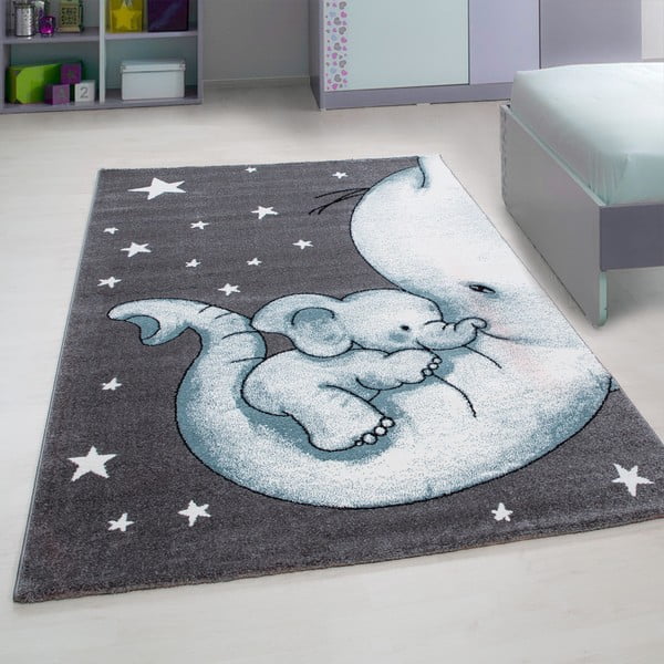 Tappeto per bambini blu-grigio 160x230 cm Kids - Ayyildiz Carpets-image-1